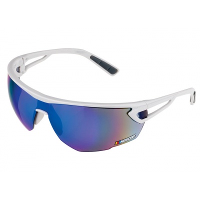 NASCAR® Ignis™, Gray Frame, Blue Mirror Lens, ENFOG®