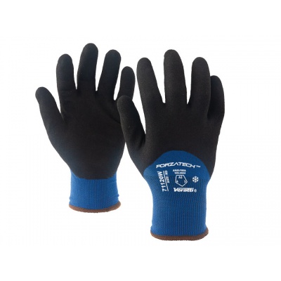 Veratti® Forzatech™ A2 Cut Resistant, 13 Gauge seamless knit with double liner and sandy nitrile coated palm, fingers and knuckles